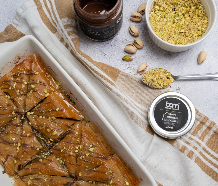 premium cokoladna baklava s pistacijo